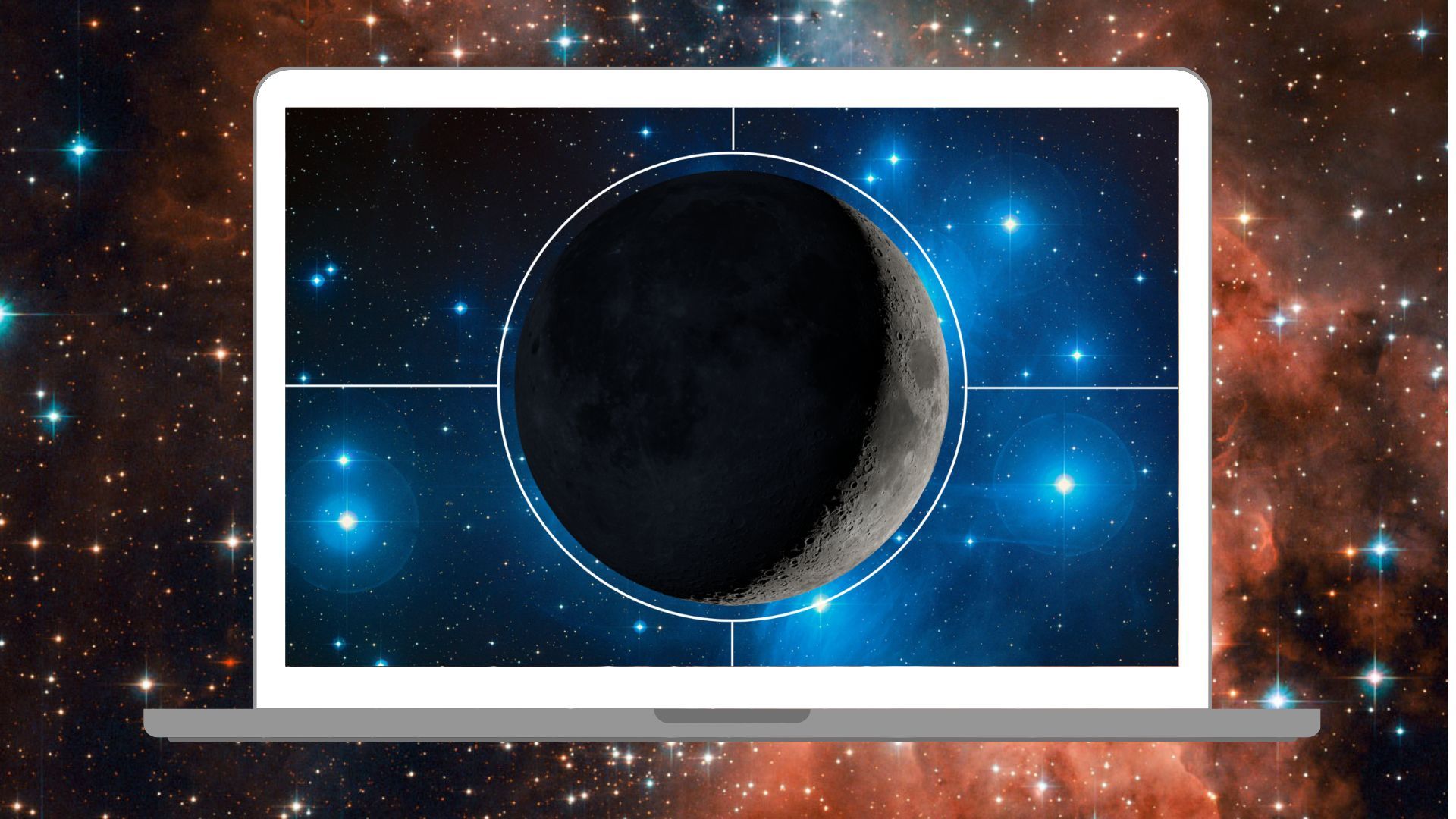  Telescope livestream: Watch the moon pass in front of the Pleiades on April 19 